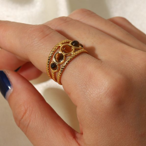 Bague Citrina