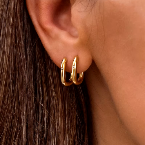 Boucle d'oreille Oblon