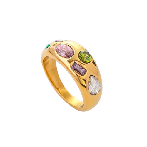 Chunky stars ring