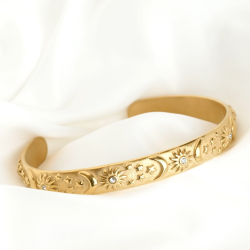 Bracelet jonc Sohana