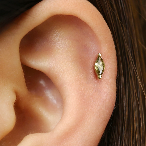 Rhomo chip earrings