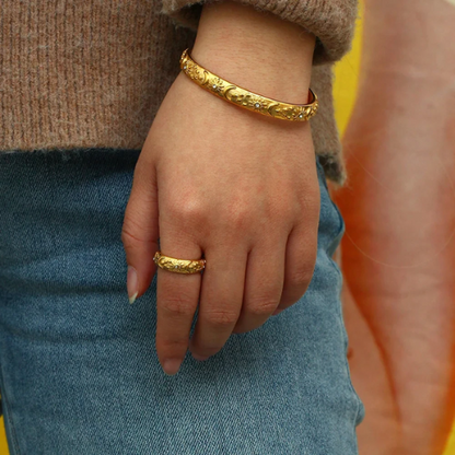 Bracelet jonc Sohana