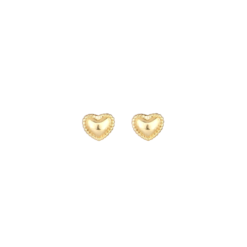 Love stud earrings